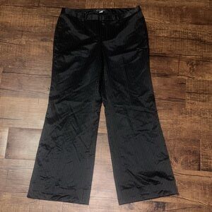 Banana Republic Black Pinstripe Pantsuit